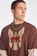 Arsenic Angel Graphic Layered Twofer Tee thumbnail 6