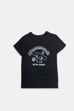 Girls' Cinnamoroll Extra Sweet Flocked Graphic Classic Tee thumbnail 1