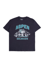 Peanuts Snoopy Aspen Colorado Graphic Flocked Relaxed Tee thumbnail 1