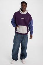 AERO Cloud Soft Fleece Colour Block Boxy Hoodie thumbnail 12