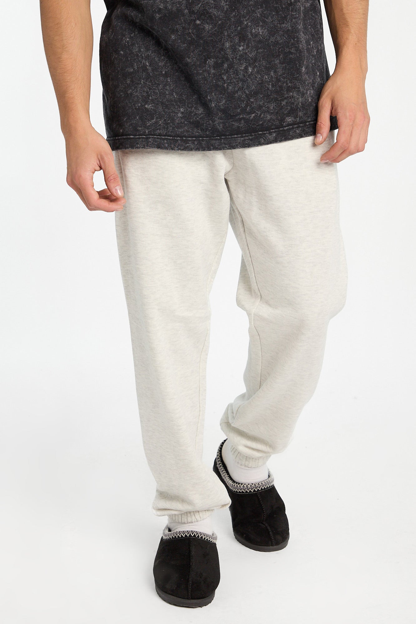 美品　BlueleaブルレアSideslit sweatpantsホワイト AERO Embroidered Sweatpants – Bluenotes