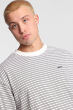 AERO Embroidered Striped Oversized Tee thumbnail 2