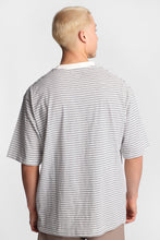 AERO Embroidered Striped Oversized Tee thumbnail 7