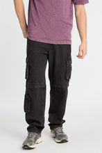 Faux Convertible Cargo Jeans thumbnail 1