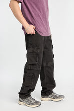 Faux Convertible Cargo Jeans thumbnail 6