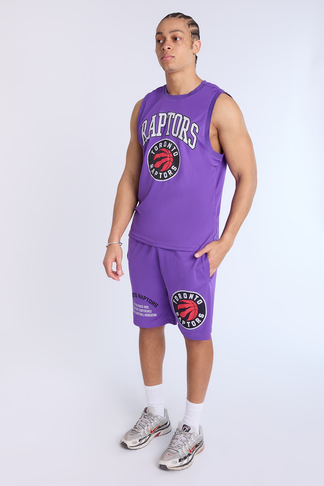 Toronto Raptors Shorts Purple Toronto Raptors Mesh Shorts