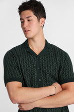 Textured Geometric Short Sleeve Shirt thumbnail 3