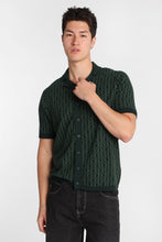 Textured Geometric Short Sleeve Shirt thumbnail 2