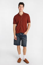 Textured Geometric Short Sleeve Shirt thumbnail 8