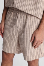 AERO Textured Striped Knit Shorts thumbnail 2