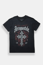 T-shirt à graphique imprimé croix gothique AERO thumbnail 2