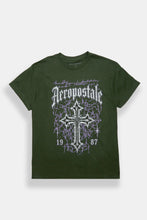 T-shirt à graphique imprimé croix gothique AERO thumbnail 1