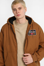 Coors Embroidered Cotton Canvas Hooded Workwear Jacket thumbnail 2