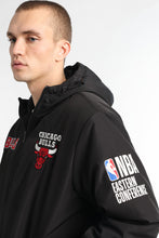 Chicago Bulls Hooded Bomber Jacket thumbnail 3