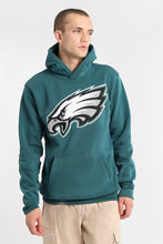 Pull a? capuchon appliqué chenille Philadelphia Eagles thumbnail 1
