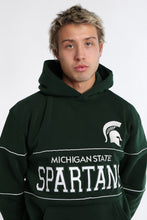 Pull a? capuchon à panneaux appliqué chenille Michigan State Spartans thumbnail 2