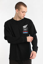 Honda Racing USA Long Sleeve Layered Twofer Tee thumbnail 2