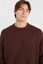 AERO Chunky Knit Crew Neck Sweater thumbnail 6