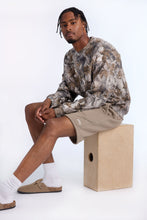 AERO Tree Camouflage Crew Neck Oversized Sweatshirt thumbnail 5