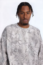 AERO Tree Camouflage Crew Neck Oversized Sweatshirt thumbnail 7