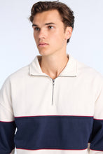 Sweat-shirt à col montant bloc de couleurs AERO thumbnail 3