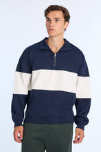 Sweat-shirt à col montant bloc de couleurs AERO thumbnail 9