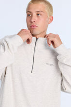 Sweat-shirt à col montant avec petit imprimé AERO thumbnail 2