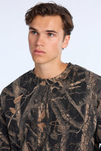 Sweat-shirt surdimensionné camouflage AERO thumbnail 3