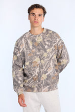 Sweat-shirt surdimensionné camouflage AERO thumbnail 1