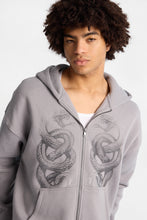 AERO Cloud Soft Fleece Graphic Zip-Up Hoodie thumbnail 2