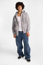 AERO Cloud Soft Fleece Graphic Zip-Up Hoodie thumbnail 4