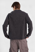 AERO Graphic Heavy-Weight Knit Washed Long Sleeve Tee thumbnail 4