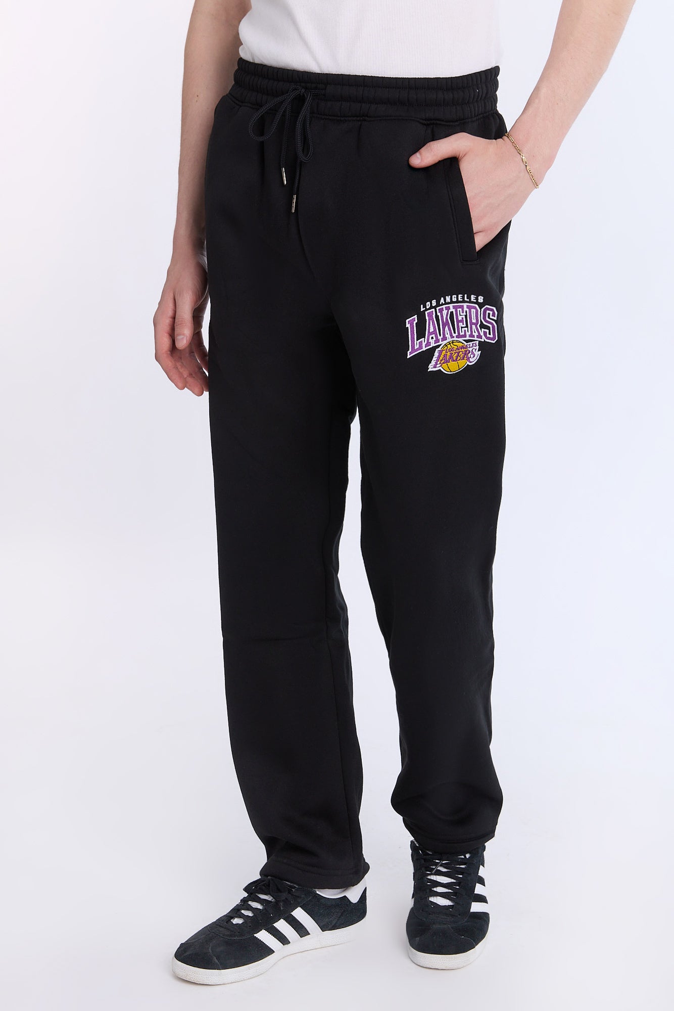 Los Angeles Lakers Graphic Straight Leg Sweatpants – Bluenotes