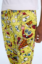 SpongeBob Funny Faces Fleece Pajama Pants thumbnail 2