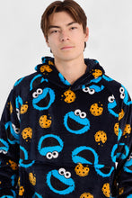 Cookie Monster Printed Oversized Blanket Hoodie thumbnail 2