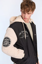 AERO Hooded Varsity Jacket thumbnail 3