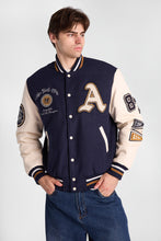 AERO Patch Graphic Varsity Jacket thumbnail 6