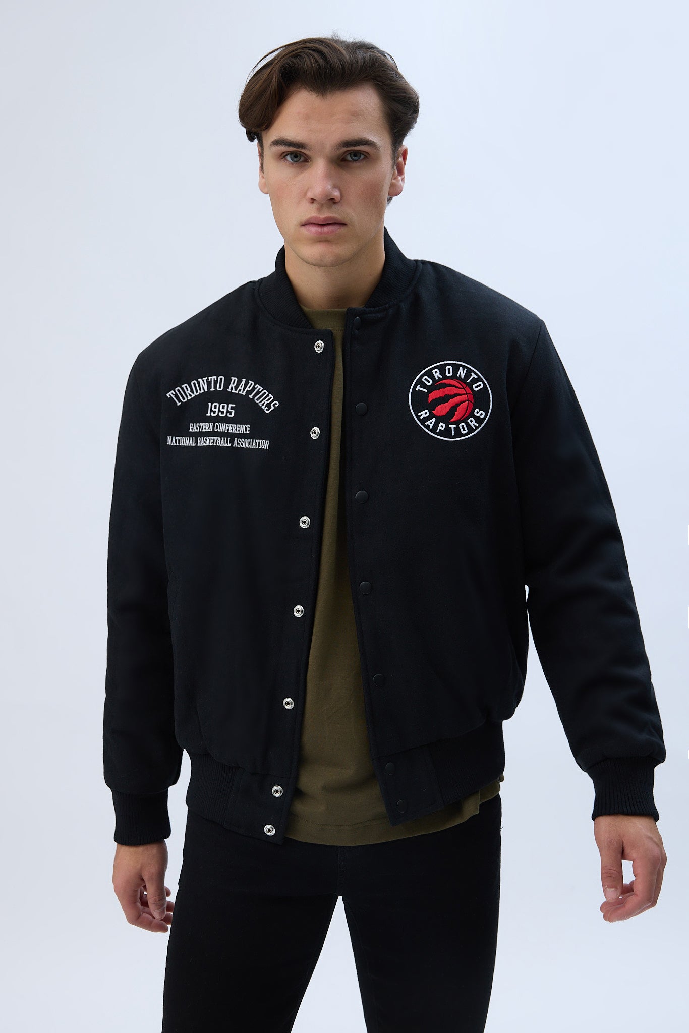 Toronto raptors varsity jacket sales