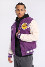 Los Angeles Lakers Varsity Bomber Jacket thumbnail 1