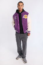 Los Angeles Lakers Varsity Bomber Jacket thumbnail 4