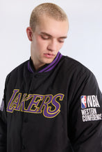 Los Angeles Lakers Bomber Jacket thumbnail 3