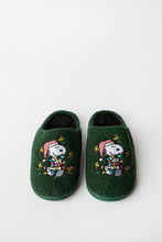 Pantoufles pelucheux lumières de Noël Peanuts Snoopy thumbnail 1