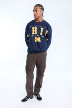 Pull à enfiler col ras du cou imprimé Michigan M Wolverines University thumbnail 4
