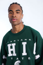 Michigan State University Spartans Graphic Crew Neck Sweatshirt thumbnail 2