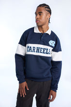 Polo à manches longues en blocs de couleurs University of North Carolina Tar Heels thumbnail 1