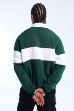 Polo à manches longues en blocs de couleurs Michigan Spartans thumbnail 3