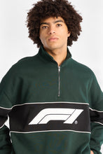 Formula 1 Colour Block Graphic Quarter-Zip Sweatshirt thumbnail 2