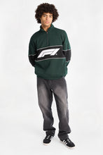 Formula 1 Colour Block Graphic Quarter-Zip Sweatshirt thumbnail 4
