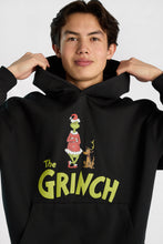 Chandail à capuche en molleton à graphique Le Grincheux thumbnail 2