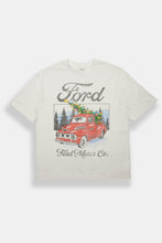 T-shirt à graphique camion de Noël Ford thumbnail 1